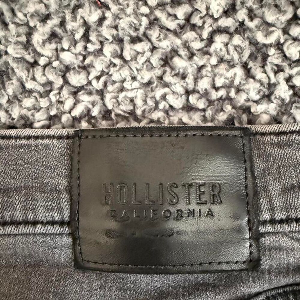 Hollister-co Men's Grey and Black Jeans - Picture 8 of 8